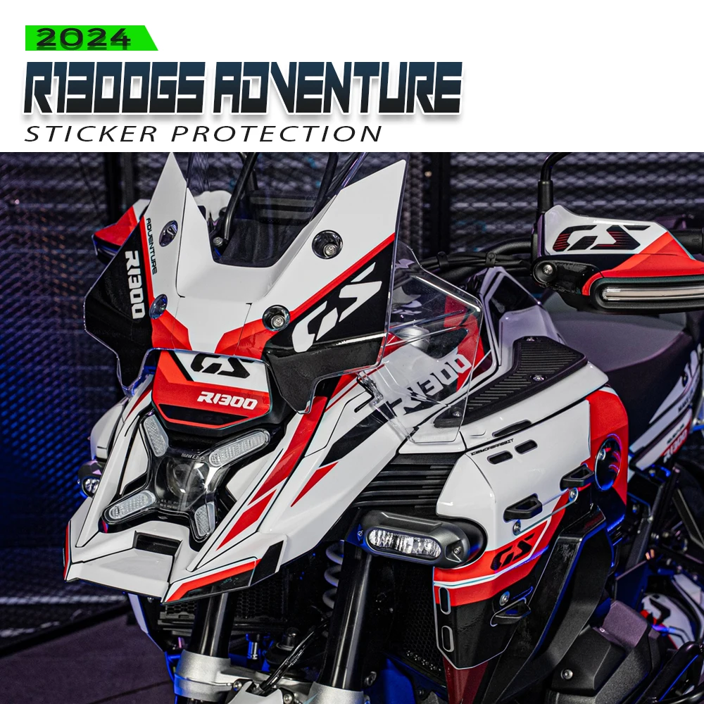 

For R1300GSA R 1300 GS Adventure 2024 2025 Full Graphic Kit Decal Sticker Protective Accessories Complete Kit Protective Decal