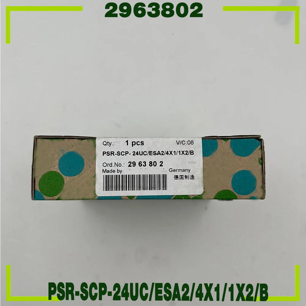 

Оригинальное реле безопасности для Phoenix PSR-SCP-24UC/ESA2/4X1/1X2/B 2963802, идеальная работа