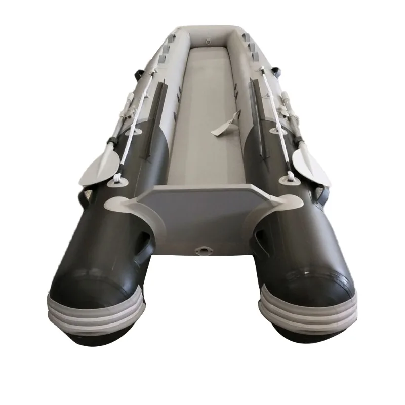 Manufacturer Customized Hard Bottom Inflatable Fishing Raft PVC Boats for Sale