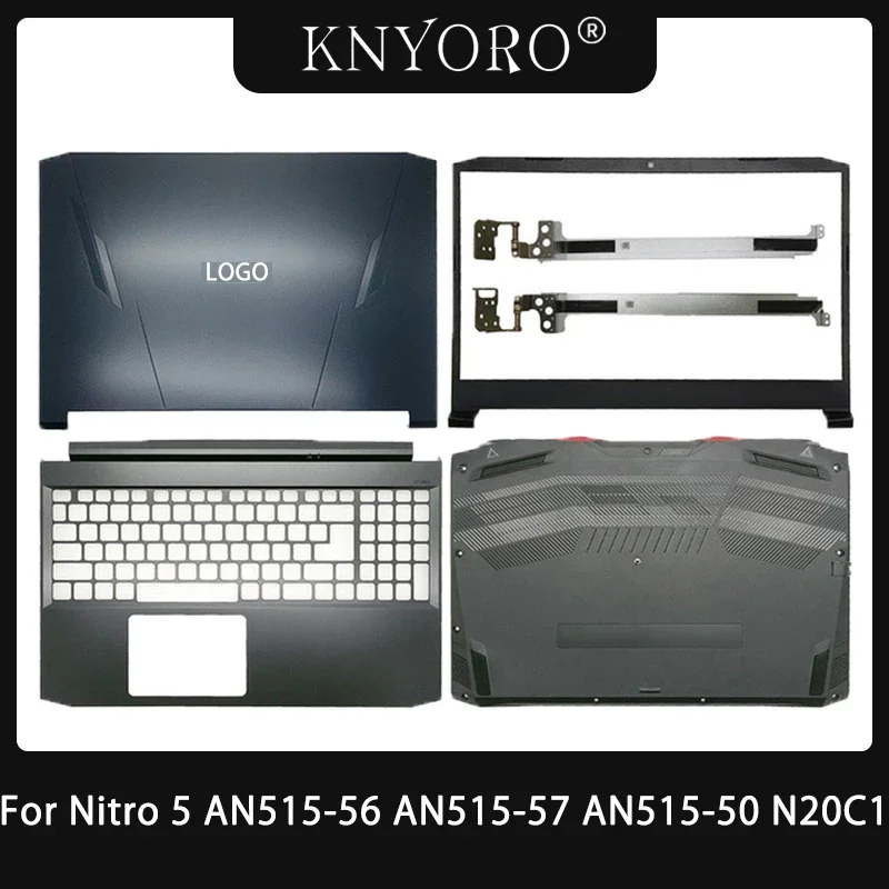 

Original For Acer Nitro 5 AN515-56 AN515-57 AN515-50 N20C1 LCD Back Cover Front Bezel Hinges Palmrest Bottom Case AP3AT000310