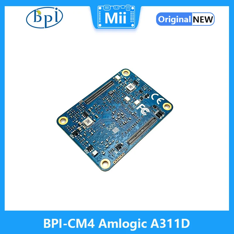 Imagem -03 - com Amlogic A311d Quad Core Arm Cortex-a73 e Dual Core Arm Cortex-a53 4g Ram e 16 gb Emmc Flash Bananpi-bpi-cm4