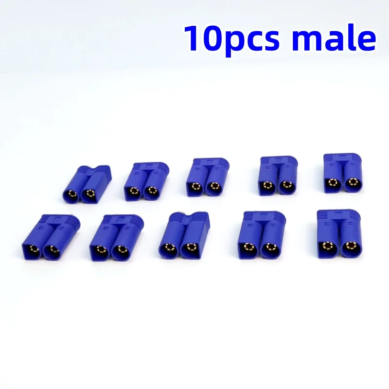10/20PCS EC5 Stecker Kit Männlich Und Weiblich Vergoldet Bananen Stecker für RC Schaltung Männlich Weiblich kugel Teile