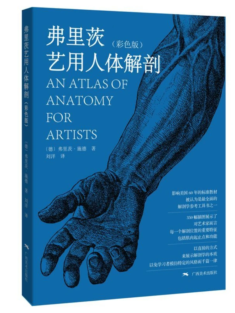 Fritz's Art Reference Book for Human Anatomy: Human Skeletal Muscles