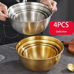 Kitchen Stainless Steel Bowl Korean Ramen Bowl Fruit Salad Bowl Mixing Bowl with Scale