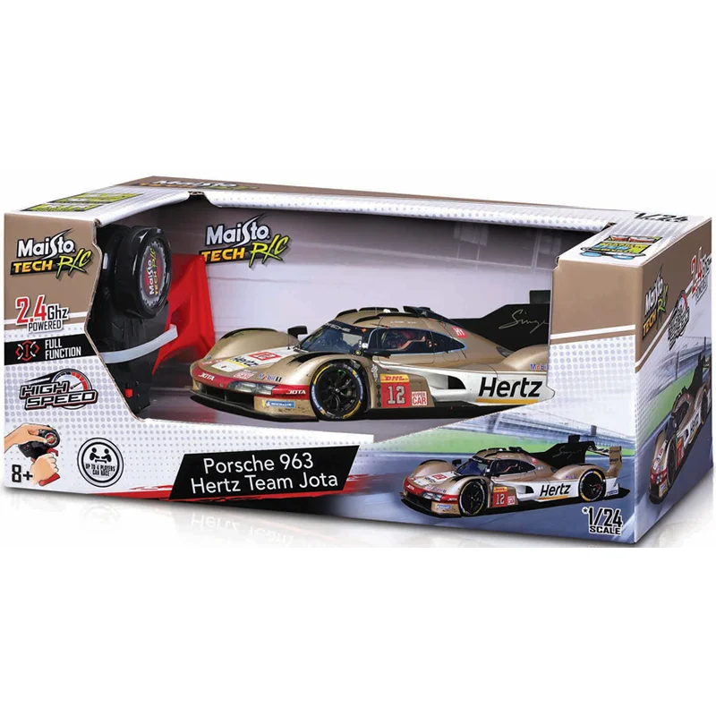 Nuovo disponibile Maisto Rc Model Endurance Racers Porsche 963 # 6 # 12 24 ore Le Mans Sf-90 Bugatti 2.4ghz Rohs Simulazione Giocattoli in miniatura
