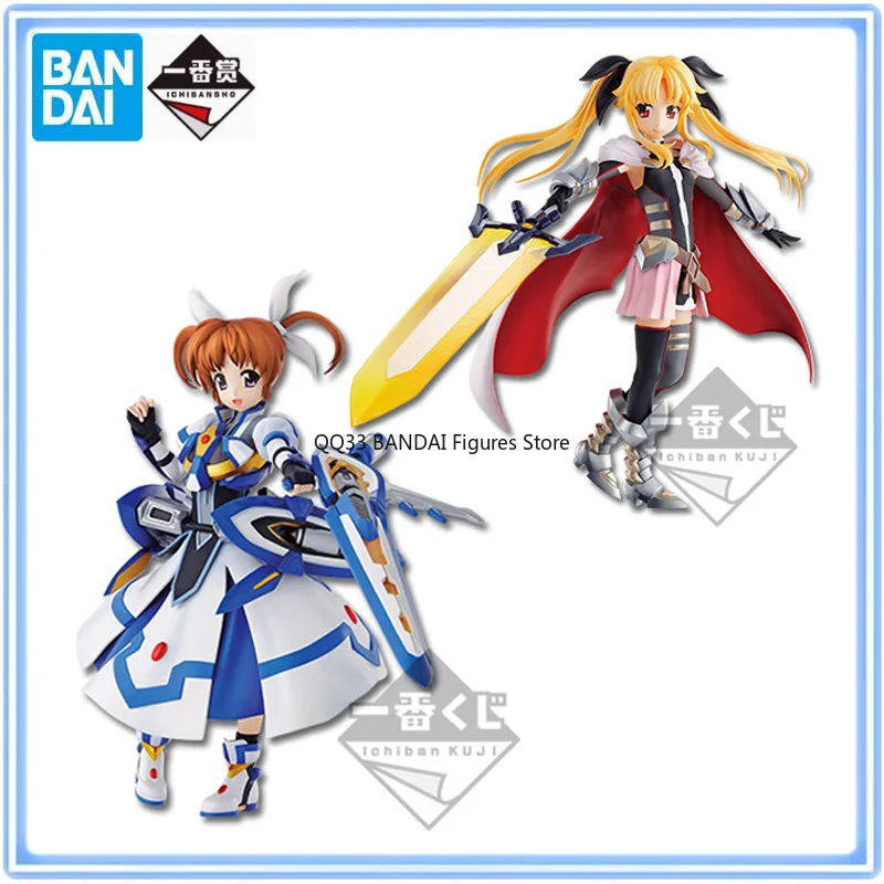 Original BANDAI Ichiban Kuji Magical Girl Lyrical Nanoha Vol.3 Reflection Nanoha Takamachi Fate Testarossa Character Model