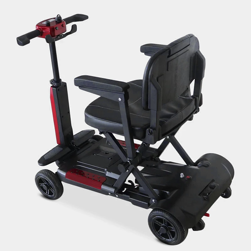 Elderly and disabled? Light 4-wheel wheelchair scooters offer a smooth ride and enhanced mobility