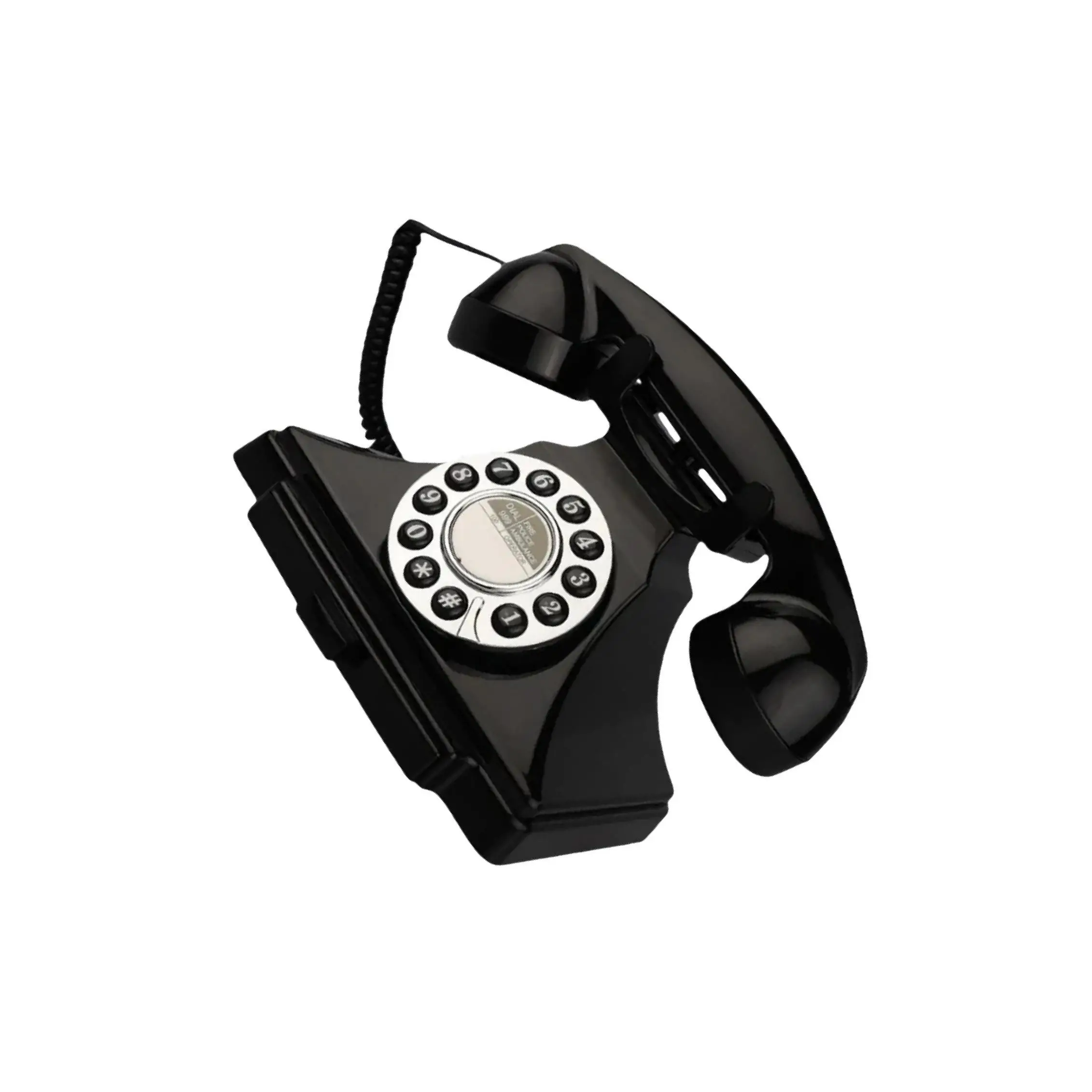 

Аудио гостевая книга, телефон, настольная модель телефона для настольных конфет, детский душ, черный