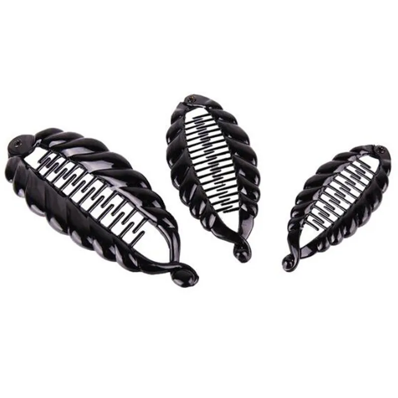 Clip-on Hair Comb Set para mulheres e meninas, clipe de banana, cabelo enrolado, inserir pente, pente lateral, frisado, cocar, moda