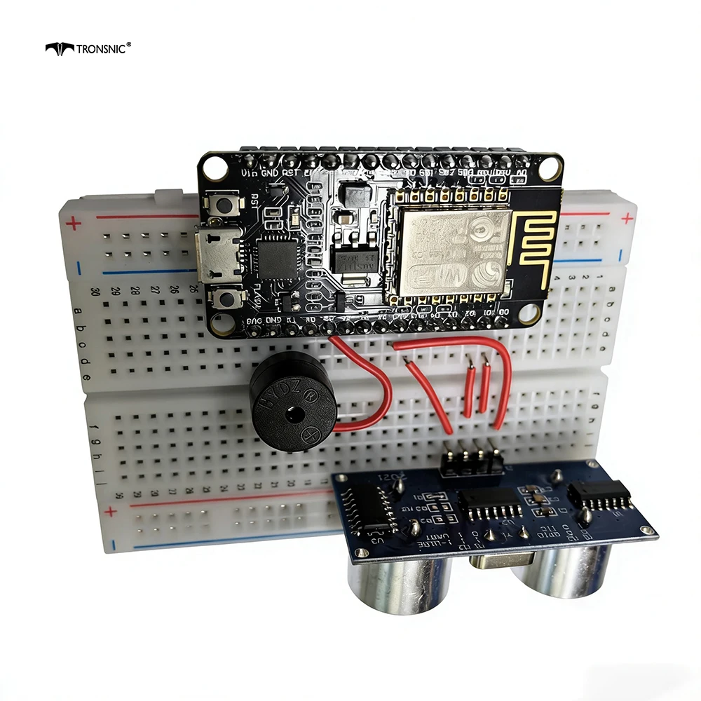 Ultrasone Radar Zoemer ESP8266 Sensor 5 cm tot 100 cm DIY Handleiding Craft Smart IoT Project Internet of Things Intelligent Board