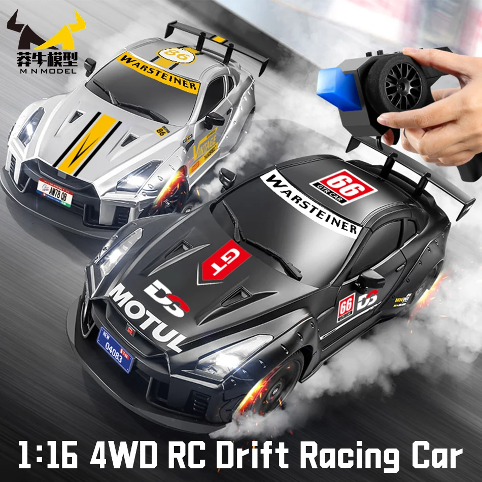 MN نموذج 1:16 RC 4WD المنافسة الانجراف سباق السيارات مركبة رياضية استبدال الإطارات المهنية عالية السرعة سباق الفيلم نموذج اللعب
