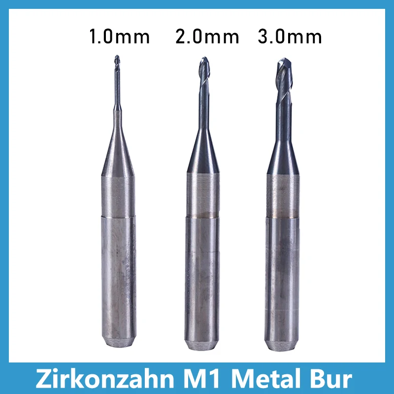

Dental Zirkonzahn M1 Milling Burs for Metal Shank Diameter 6mm for Cad/Cam Zirkonzhan System