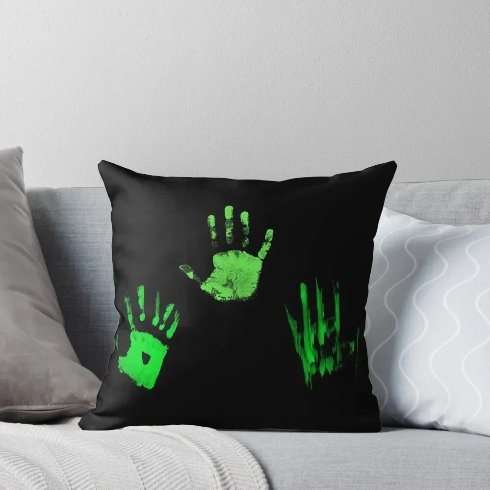 Phasmophobia Fingerprints All Variants Throw Pillow Decorative pillow case pillowcases for sofa cushions pillow