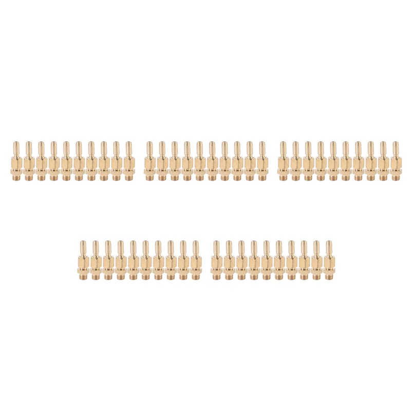 

HLZS-50Pcs 1/8 дюйма DN6 латунные насадки для стручка воды, насадки для фонтана, универсальная насадка для водяной завесы
