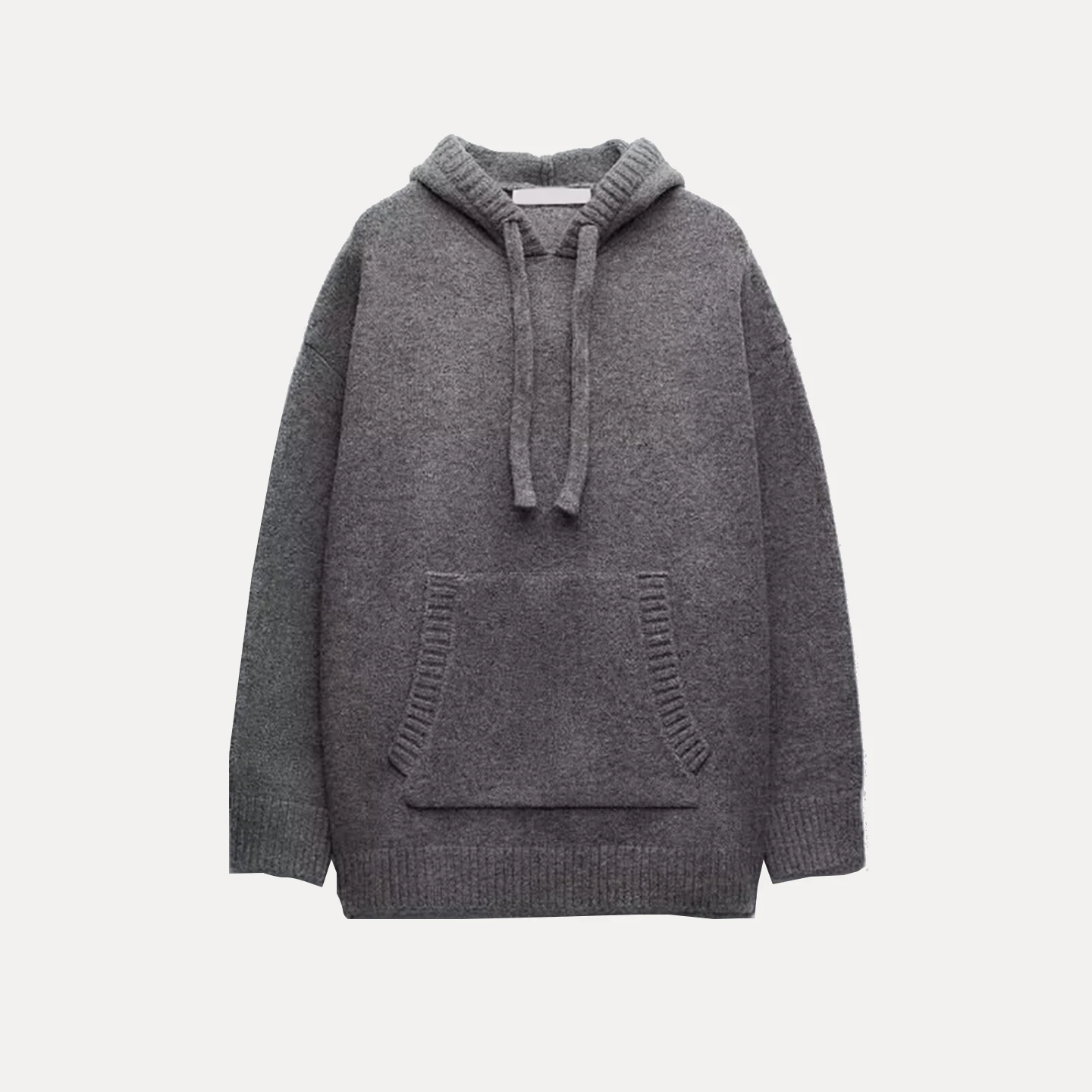 Z Faionable Casual Loose Strick-Sweatshirt für Damen 2025, neuer Sle, vielseitiger, bequemer langer Sve-Hoodie