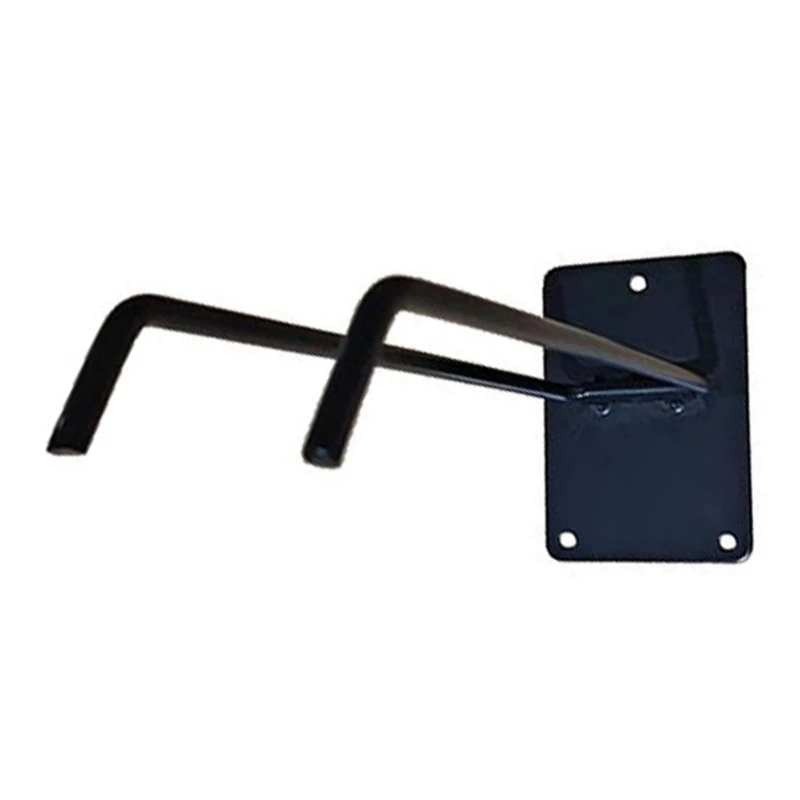 K1KA Iron Mount Hook Rustproof Hanger Wall Hooks for Garden Tool Shovel Rake Broom