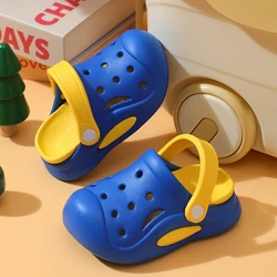 Children's Hole Shoes Summer Pump Boys and Girls Bath Home Non-Slip Sandals Baby Outerwear Sandals