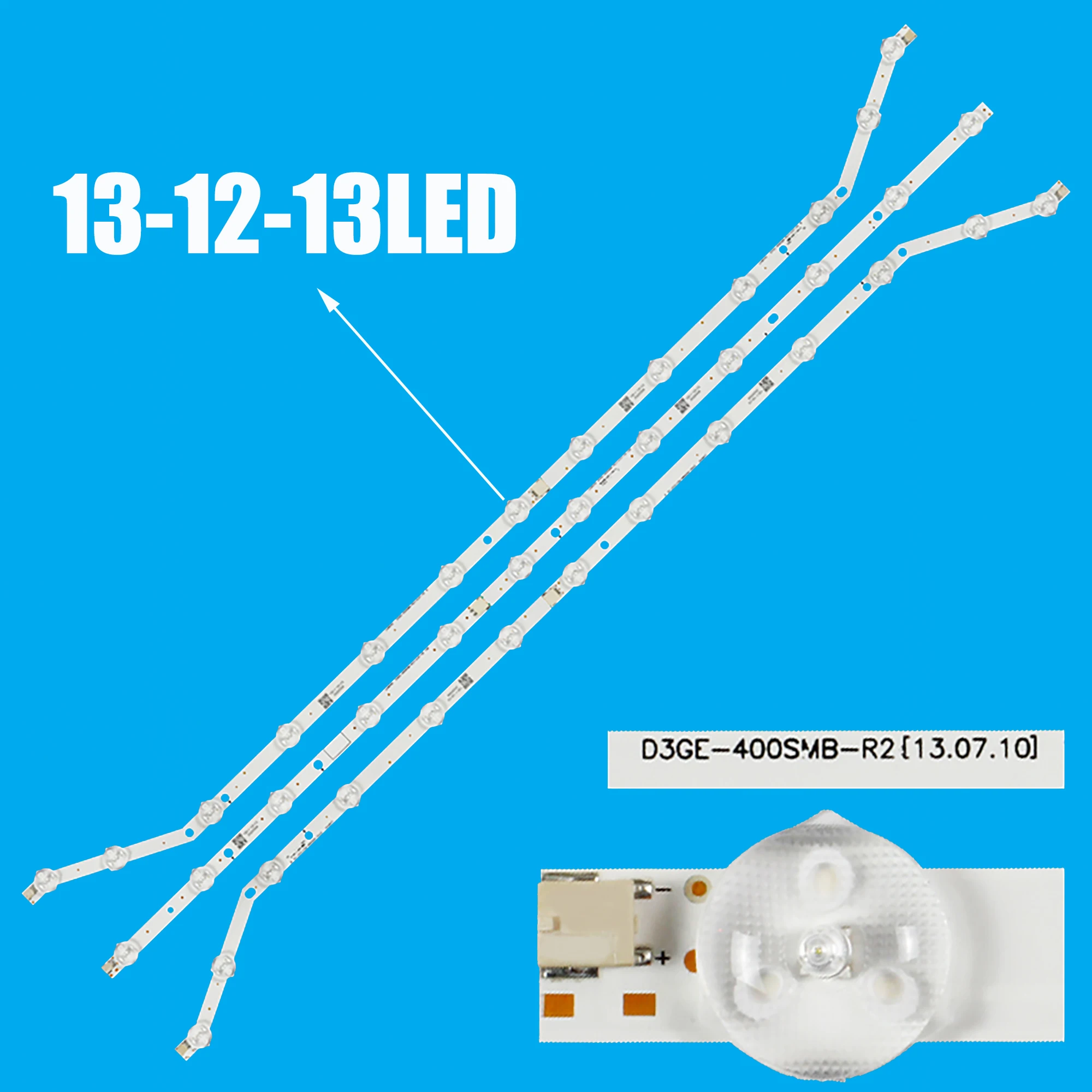 

1/5/15 kit LED Backlight For UA40H5303 N40FH5040 UE40FH5007 UE40EH5047 UE40EH5050 UE40EH5057 UE40H5203 UE40EH5007 CY-DF400BGLV1