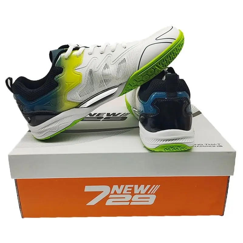 Zapatos de tenis de mesa profesionales para mujer, zapatos de tenis para hombre, zapatos deportivos cómodos y resistentes al desgaste, zapatos de bádminton antideslizantes