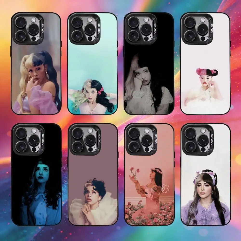 

M-Melanie Martinez-z Singer Phone Case For iPhone17, 16,15,14,13,12 Pro Max Black Candy Matte Shockproof Cover