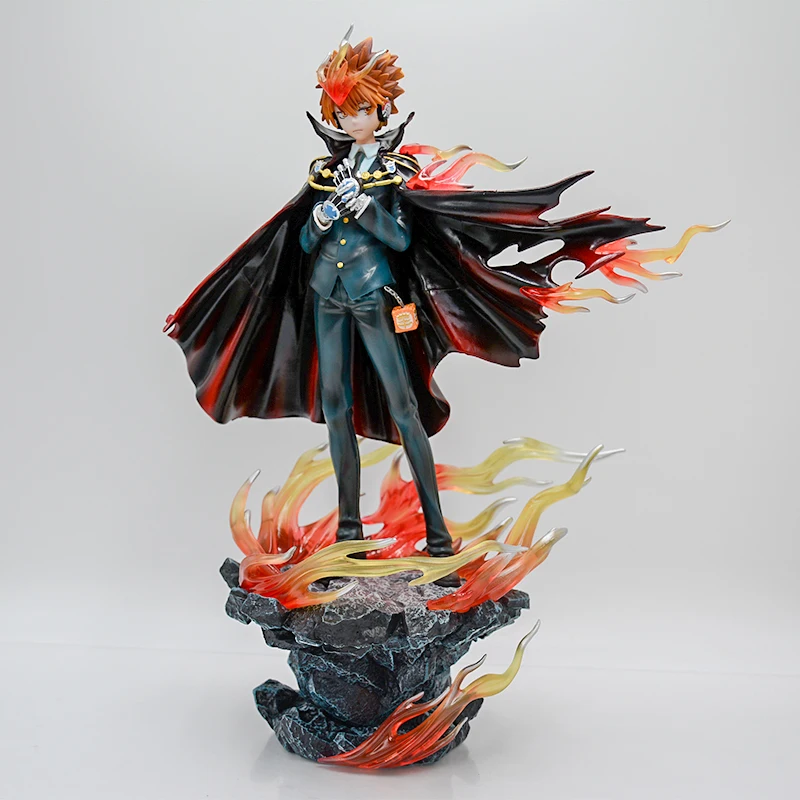 34cm リボーン！ 沢田綱吉 アニメ フィギュア 沢田綱吉 アクション