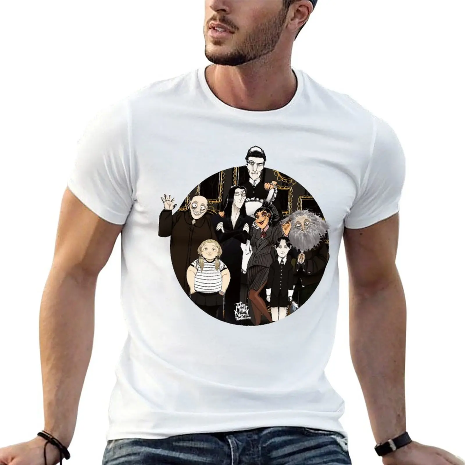 

Lover Gift Adams Family Classic Fan T-Shirt man t shirt summer man tshirt T-Shirt