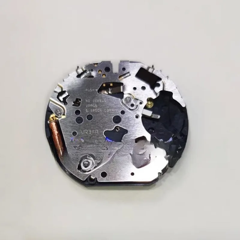 

Детали подходят для аксессуаров часового механизма, новый оригинальный механизм VR31B/A, многофункциональный кварцевый механизм VR31.