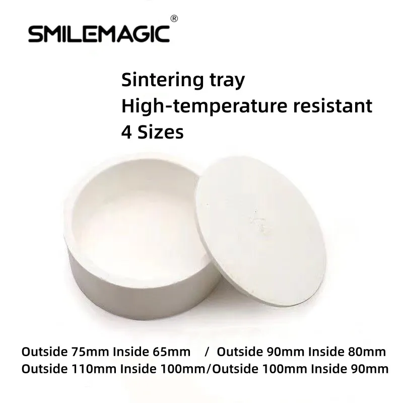 Dental Sintering Tray Lab Material Crucible For CADCAM Zirconia Sinter Furnace Dental Bowl Sagger