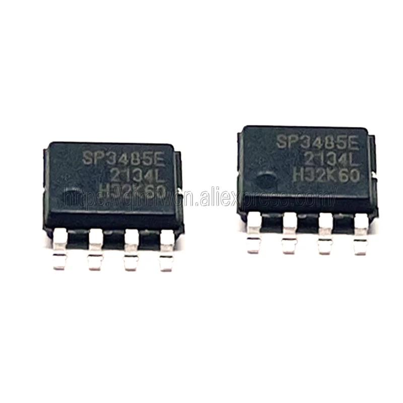 10PCS  SP3485EN-L/TR  SP3485E RS-422/RS-485  IC 3.3V LoPwr Half-Dup RS485w/10Mbps Data