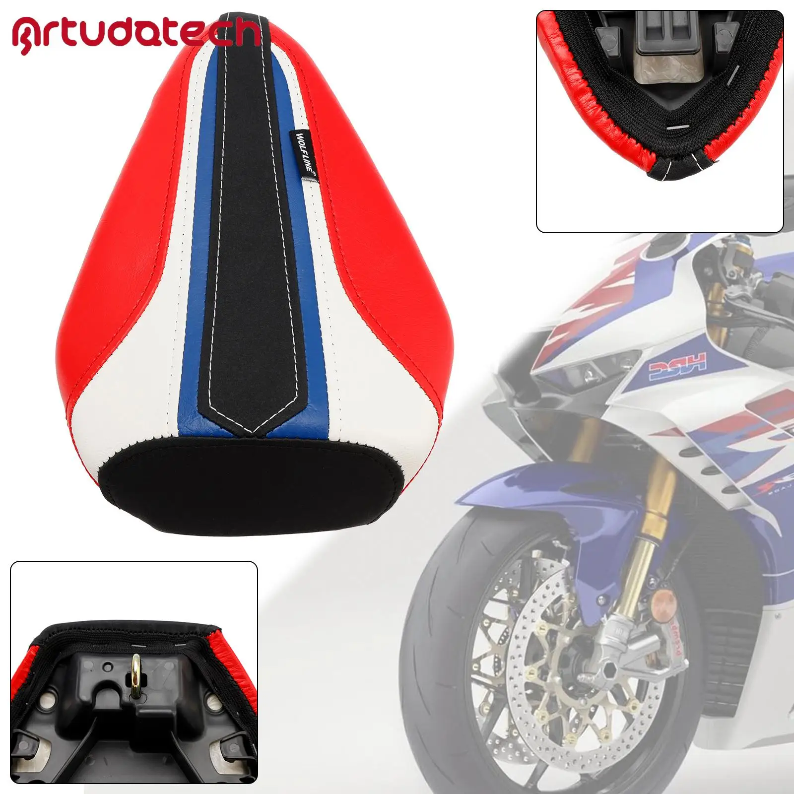 

Rear Passenger Seat Pillion Saddle Flat Multia for Honda Cbr1000Rr-R 2020 2021 2022 2023