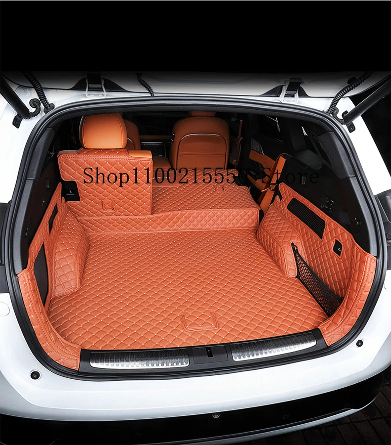 

For Xpeng G9 XiaoPeng 2022-2024 Trunk Mat Car Waterproof Floor Mat Car Accessories Fully Surrounded Original Factory