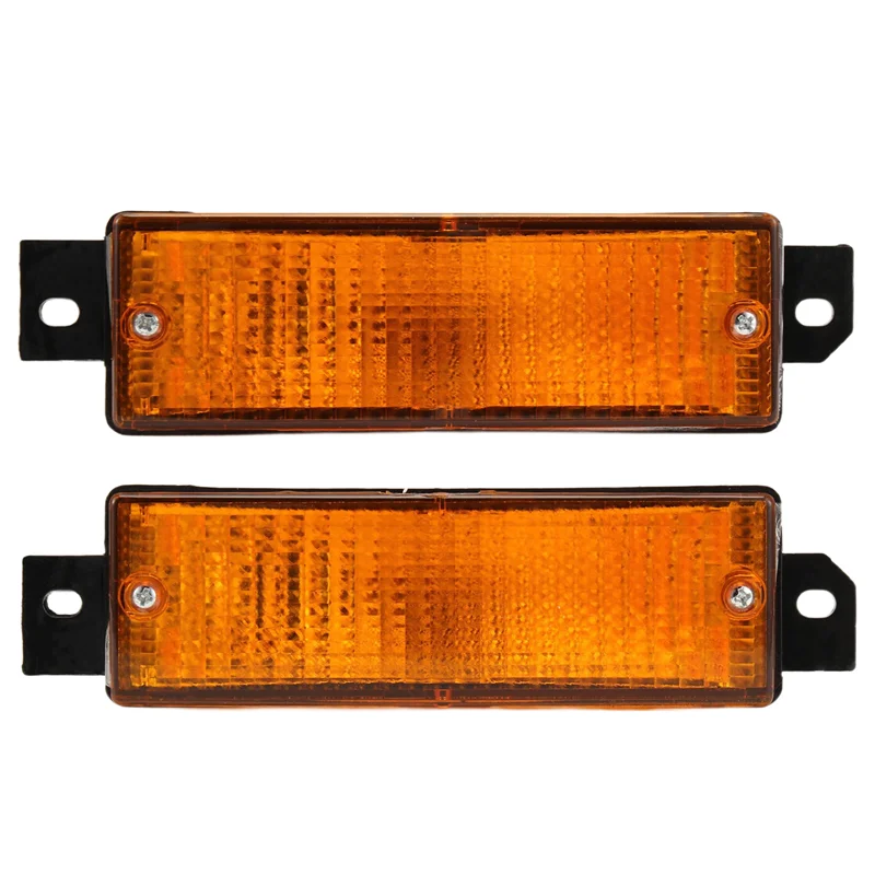 L10A Front Turn Signal Indicators Corners Light Set- For BMW 3 E30 1987 1988-1991 1 Pair 63131380965 63131380966