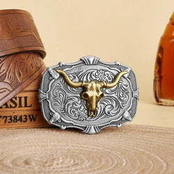 Western Belt Buckle Initial Vintage-Cowboy Rodeo Silver Large Belt Buckle for Men Women