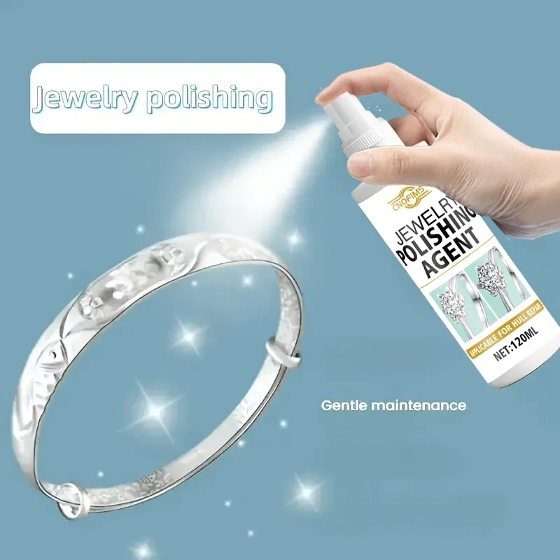 

Fasilawei Jewelry Polish Spray: Fast Anti-Tarnish, No Power, Shine Restoration for Earrings/Rings, Precise Nozzle, DIY