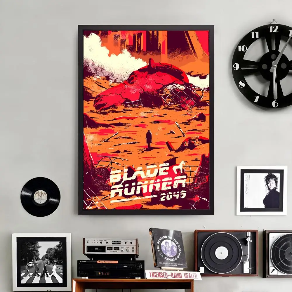 Blade Runner 2049 Classic Movie Painting Calligraphy Canvas Poster Wall Art interior Hallway Home
