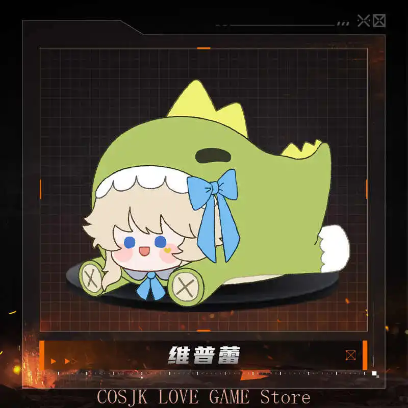 اللعبة الرسمية للفتيات فرونت لاين 2: إكسيليوم فيبلي بيريتيا SSD-62D سابرينا كوسبلاي قطيفة دانغو التميمة نموذج حلية هدية أصلية #2