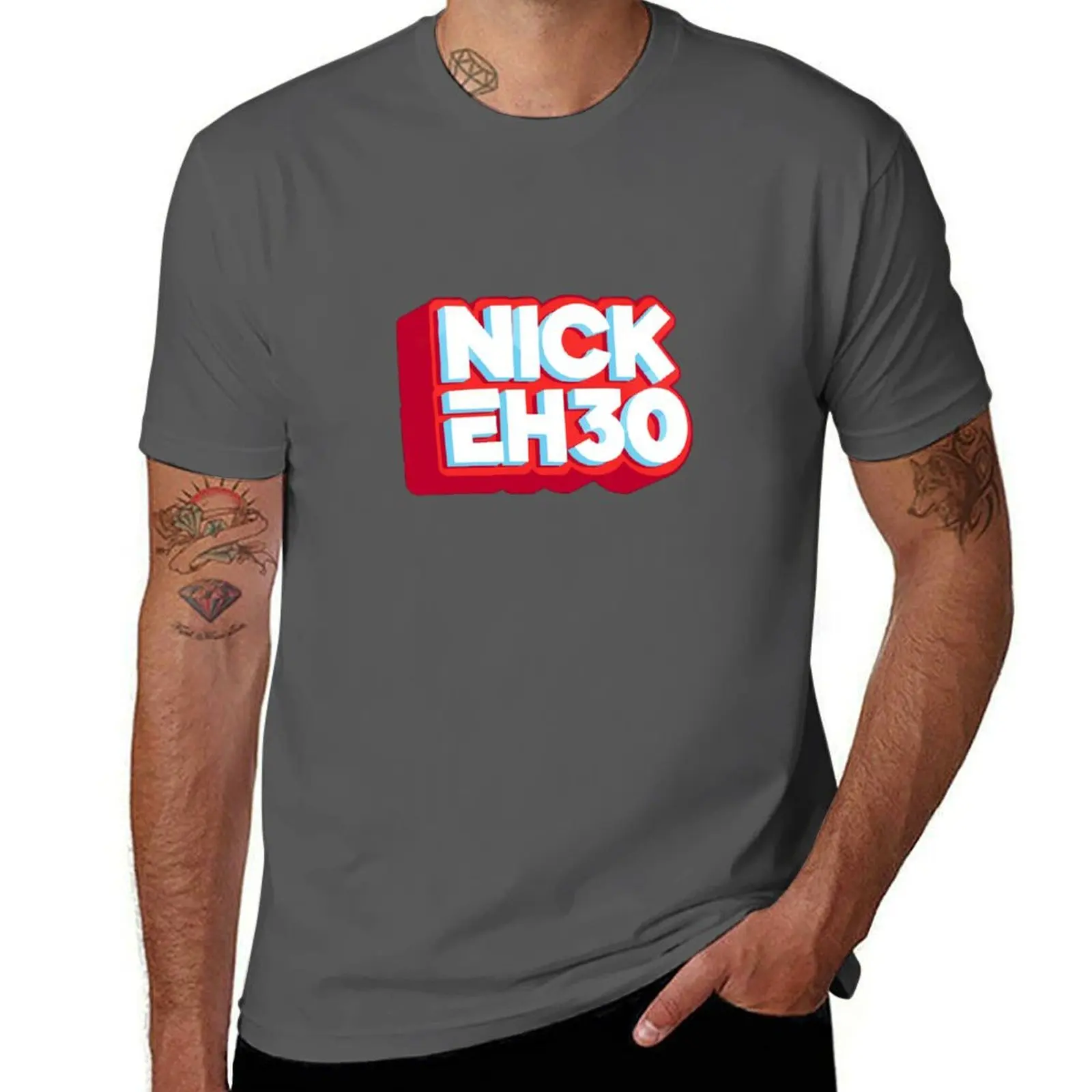 

Nick Eh 30 T-Shirt Stylish Graphic Short Sleeve Top