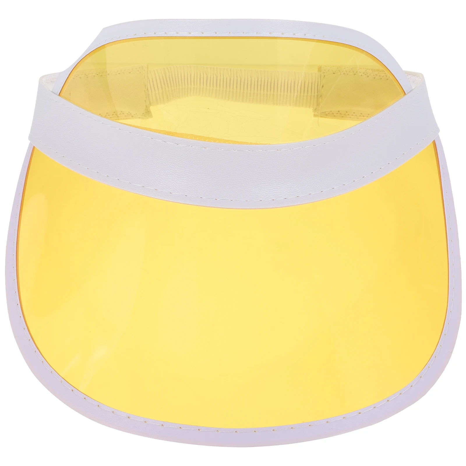 

Sun Hat For Women Transparent Wide Brim Visor Uv Protection Beach Outdoor Sports Hat Lightweight Ventilated Sunshade Cap