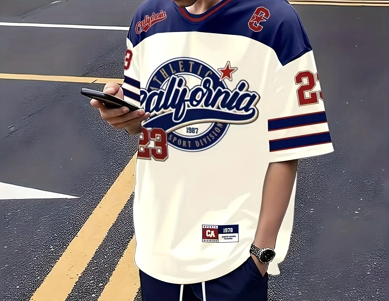 

2025 Новая быстросохнущая модная трендовая повседневная уличная футболка в стиле хип-хоп, винтажный цифровой трикотаж