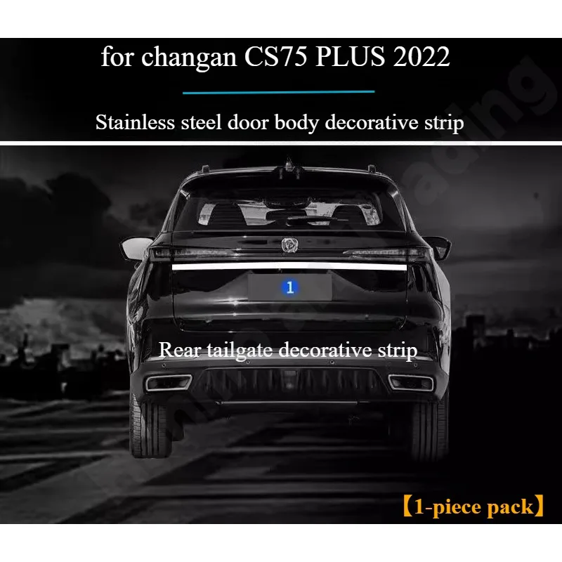 

for changan CS75 PLUS 2022 Body door trim/modified trunk tailgate trim/front bumper grille
