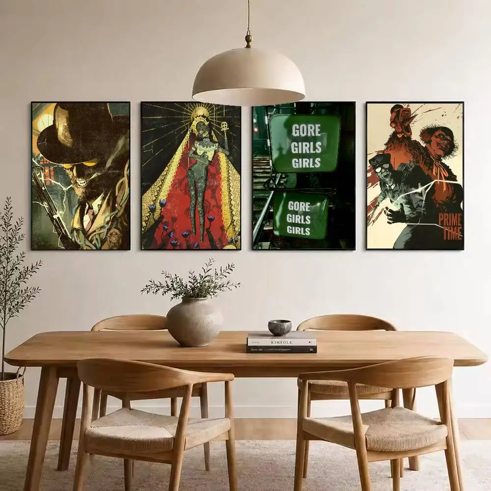 The O-Outlast T-Trials  Poster High Quality Dorm Living Room Aesthetic Wall Decoration Painting Stickers Gift