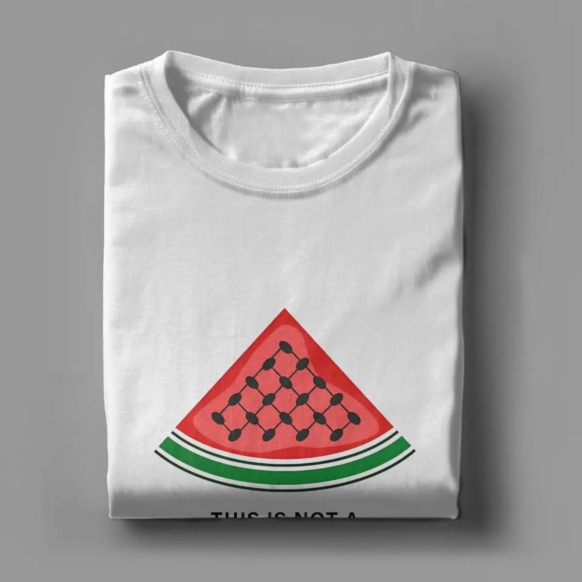 Watermelon Palestines T-Shirts for Men Women Palestinians Hatta Kufiya  Pure Cotton Tees O Neck  T Shirts Birthday Gift Clothing