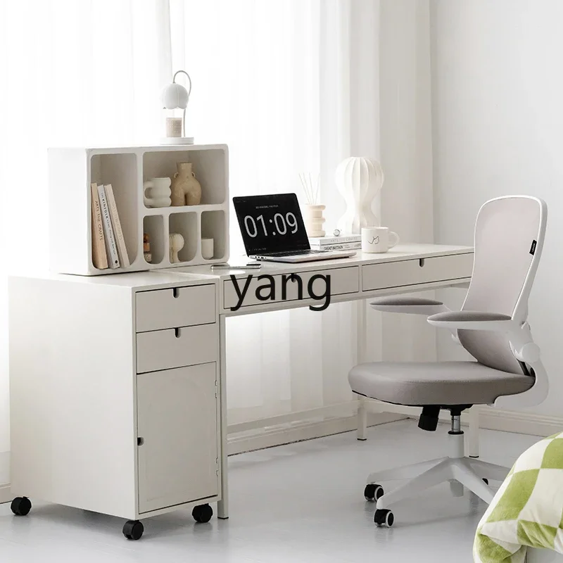 lzr Small Apartment Computer Desk Study Desk Long Rectangular Office Desk