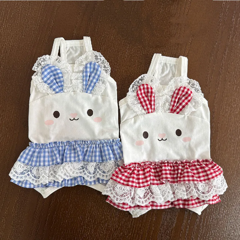 

Girl Dog Clothing Dress Yorkie Pomeranian Maltese Poodle Bichon Frise Schnauzer Dog Clothes Wrapped Belly Costume Pet Apparel