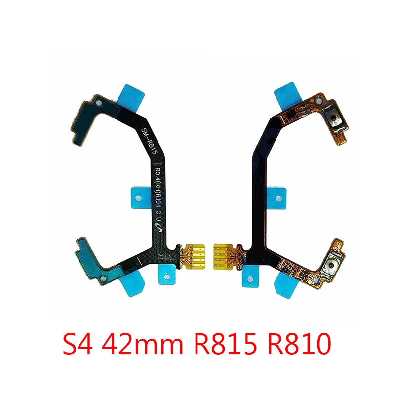 Interruptor de botón de encendido, tecla de retorno, Cable flexible para Samsung Galaxy Watch S4, R800, R805, R810, R815, Active 2, R820, R825,