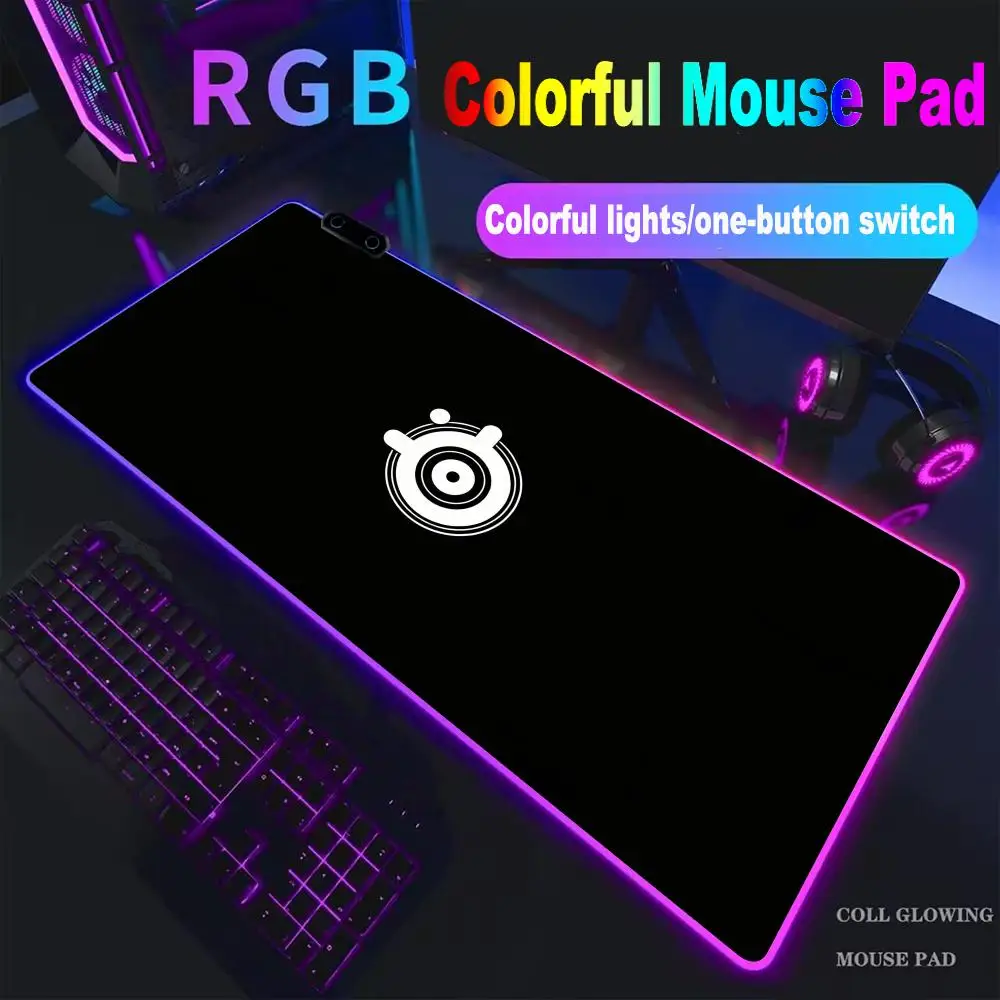 

Mouse Pad High-end E-sports S-Steelseries Mouse Pad Mouse Pad RGB LED Pc Large Student Writing Pad Gamer Luminous HYB XXC