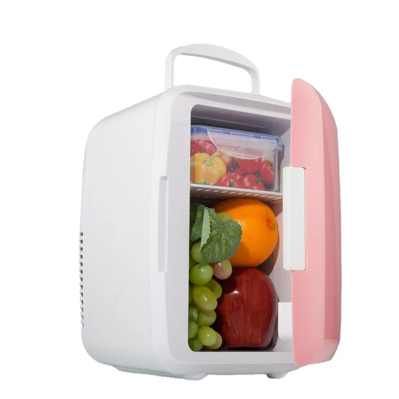 Wholesale 12V 60W Mini Freezer Car Fridges Mini Refrigerator 4L/6L Car Small Fridge Portable Cold and Hot Refrigerator