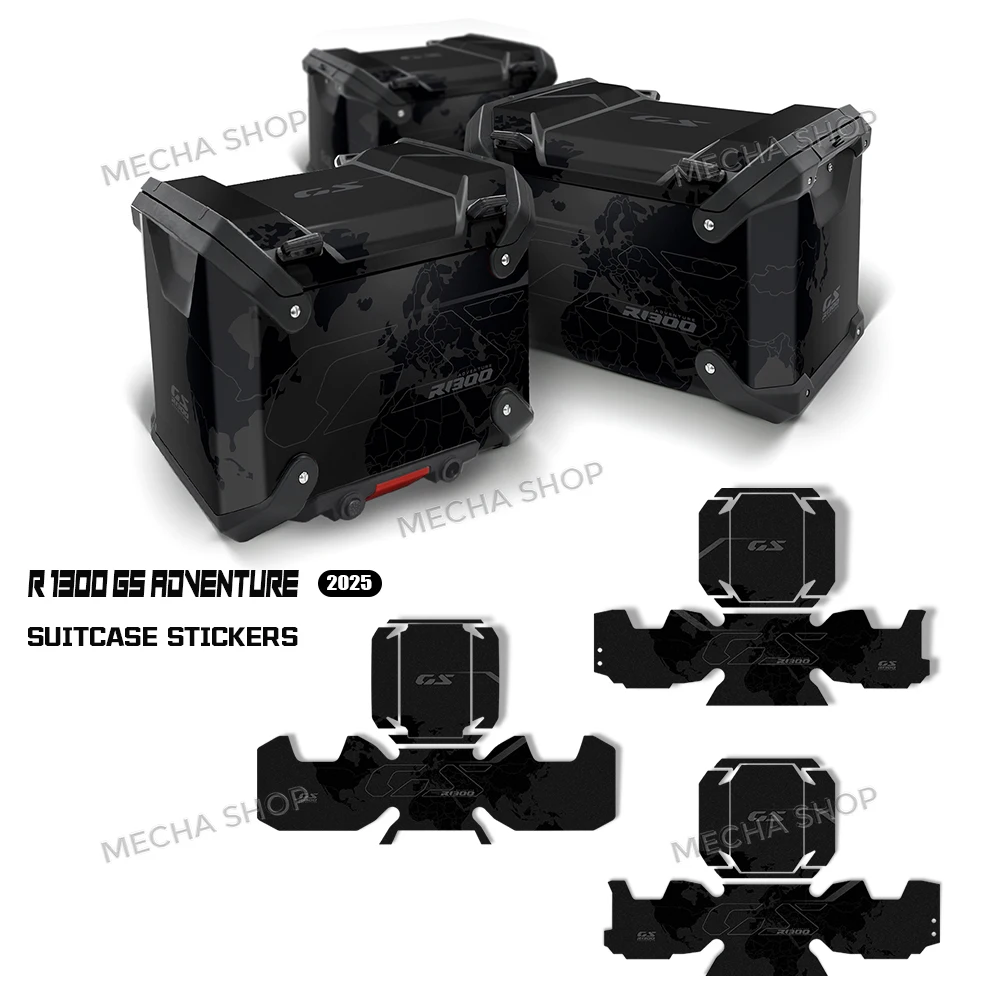 For R1300GS Adventure Aluminium Panniers Top Box Decal Sticker Kit Motorcycle Protective Decal Graphic Sticker