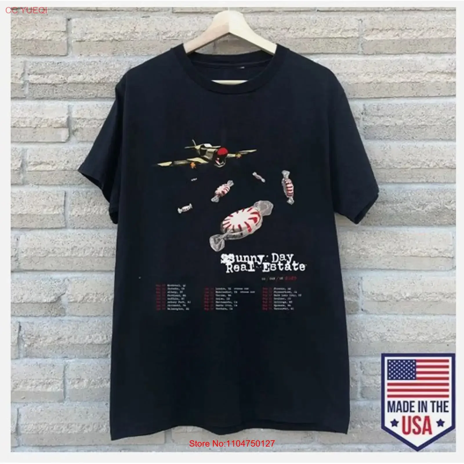 Sunny Day Real Estate Band On Tour 2025 US UK T Shirt Full Size vintage Washed Breathable Stretched Unisex designer clothes