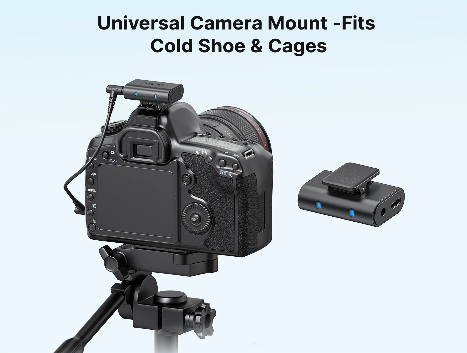 BOYA Magic Kabelloses Lavaliermikrofon 4-in-1-Mikrofon für iPhone, Android, USB-C-Telefon, Kamera für Interviews und Live-Streaming – Detail 17